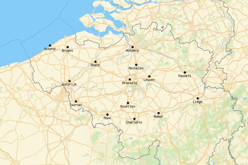 Cities_Belgium_Map