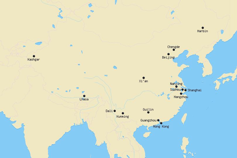 Cities_China_Map