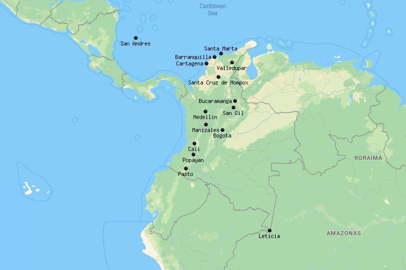 Cities_Colombia_Map