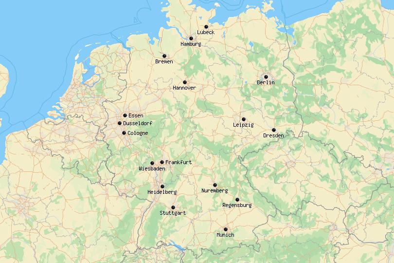 Cities_Germany_Map