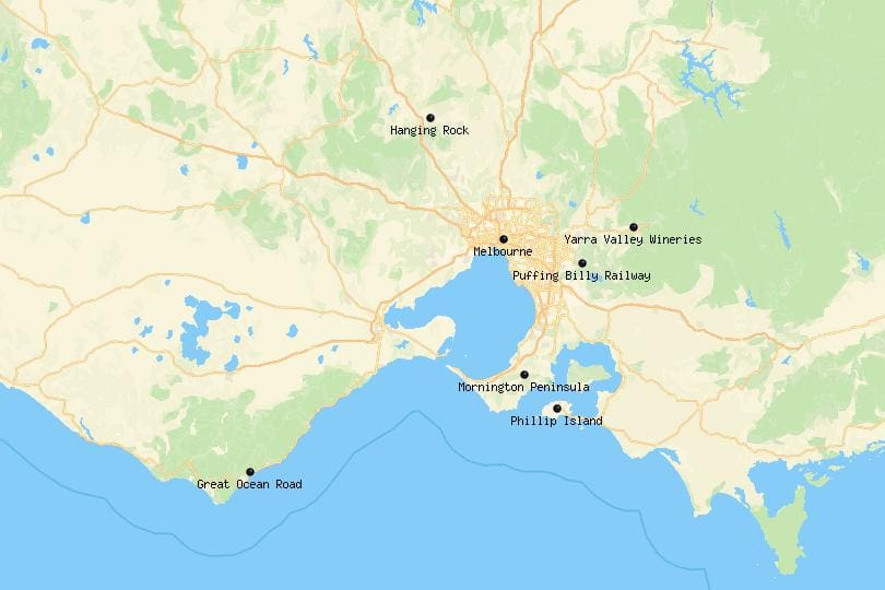 Day_Trips_Melbourne_Map