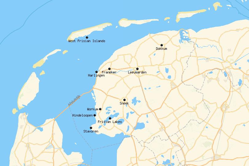 Friesland_Map