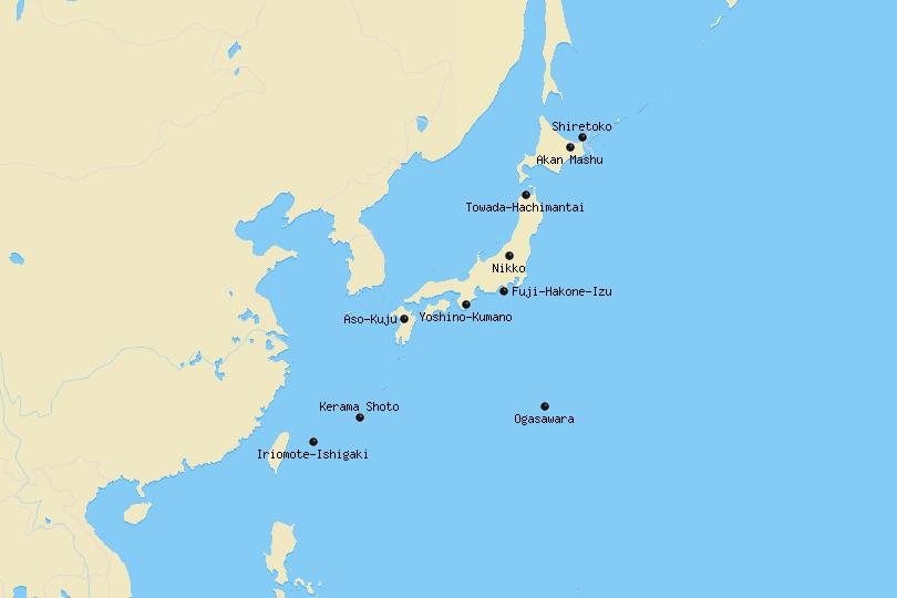National_Parks_Japan_Map