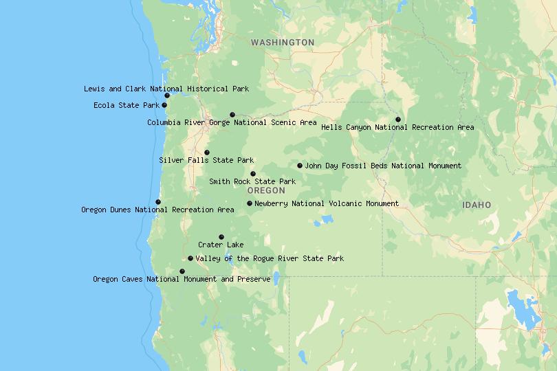 Oregon_National_Parks_Map
