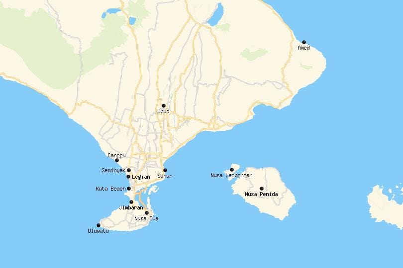 Where_To_Stay_Bali_Map