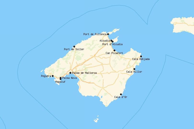 Where_To_Stay_Mallorca_Map