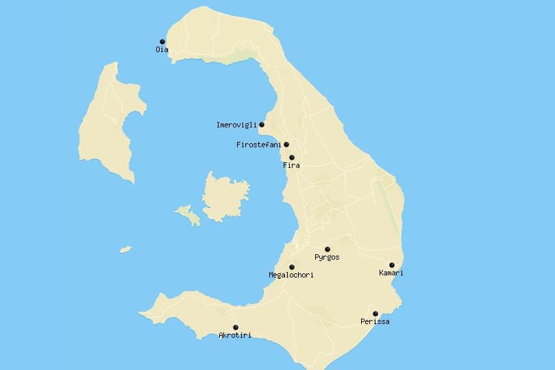 Where_To_Stay_Santorini_Map