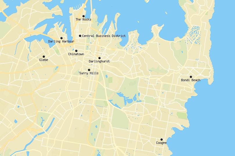 Where_To_Stay_Sydney_Map