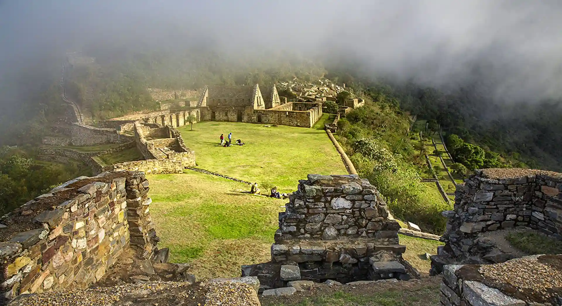 Choquequirao Terrace Fields In The World 