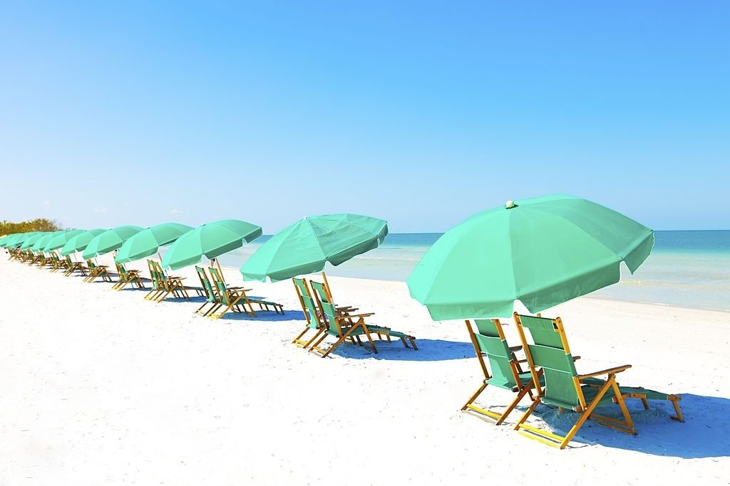 Relax At Beach In Sanibel, Florida