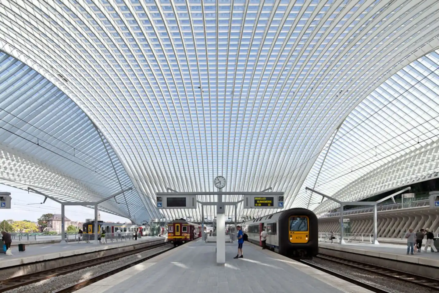 Guillemins Railway Station Railways Station Modern