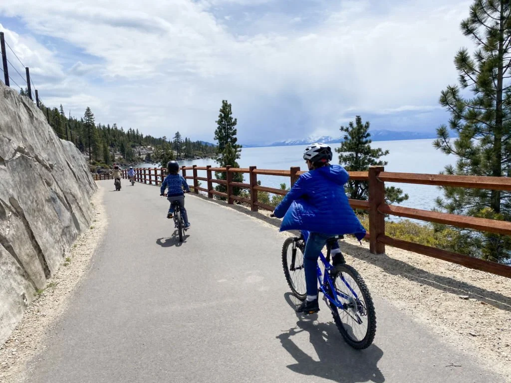 Lake Tahoe Is An Alpine Lake Located On The California-Nevada Border