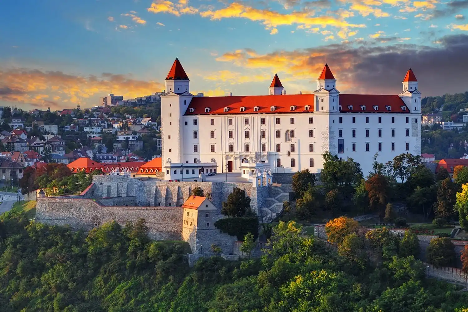 Bratislava Castle Slovakia Is One Of The Best Places To Travel In December On A Budget In Europe