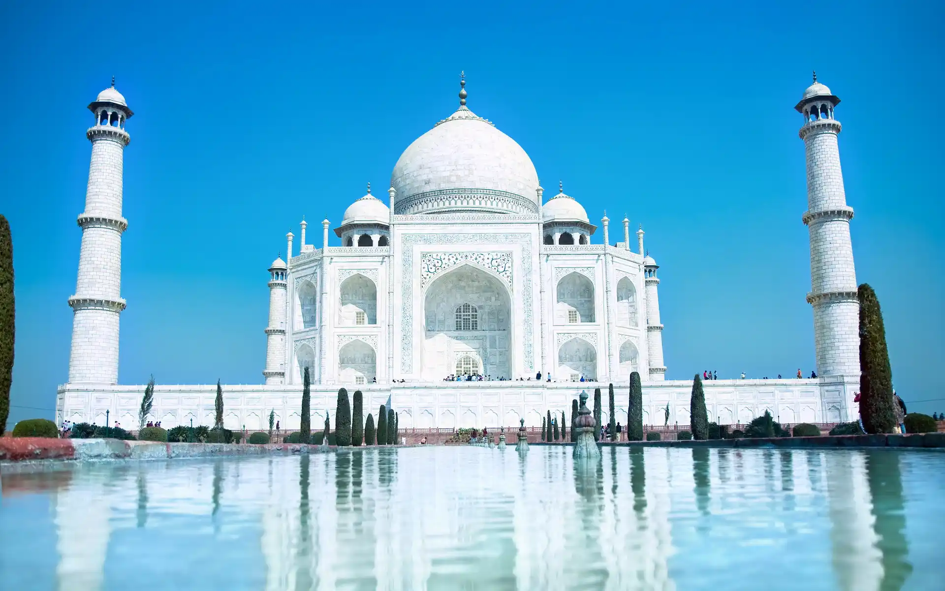 The Taj Mahal, India 
