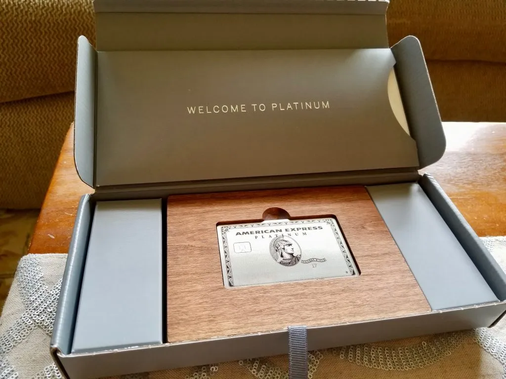 The Platinum Card From America Express Credit Card