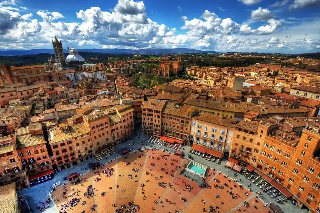 Siena Is Situated In The Tuscany Province