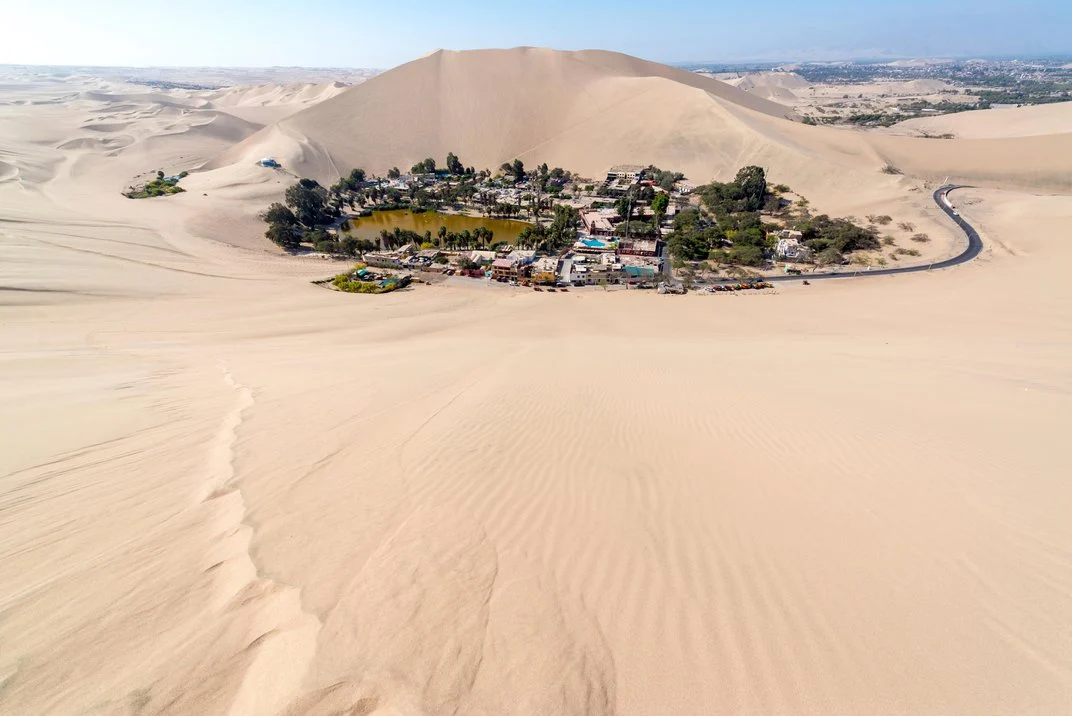 Dry Places In Ica, Peru