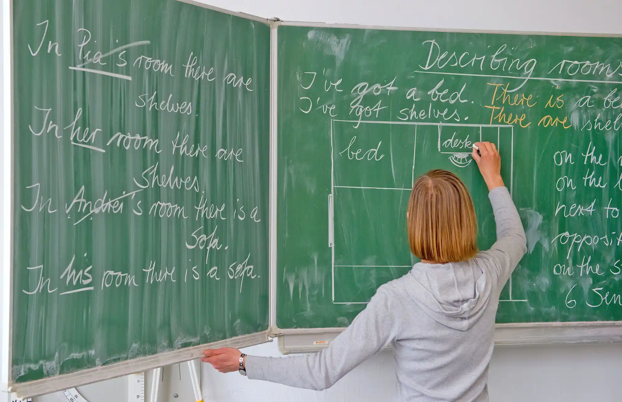 Work As English Teacher