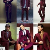 Weekend Getaway Style: Traveling Light With A Burgundy Men’s Suit