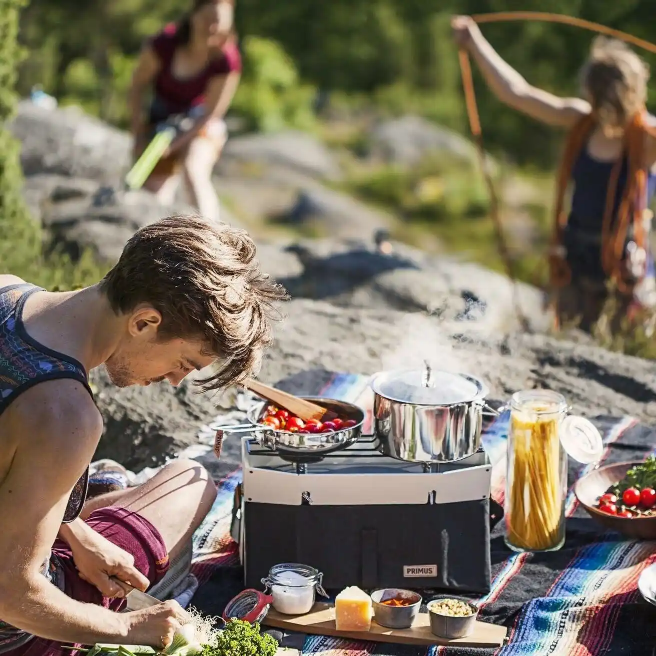 Primus Campfire Primus Campfire Pot Outdoor Travel Cooking Camping Eating