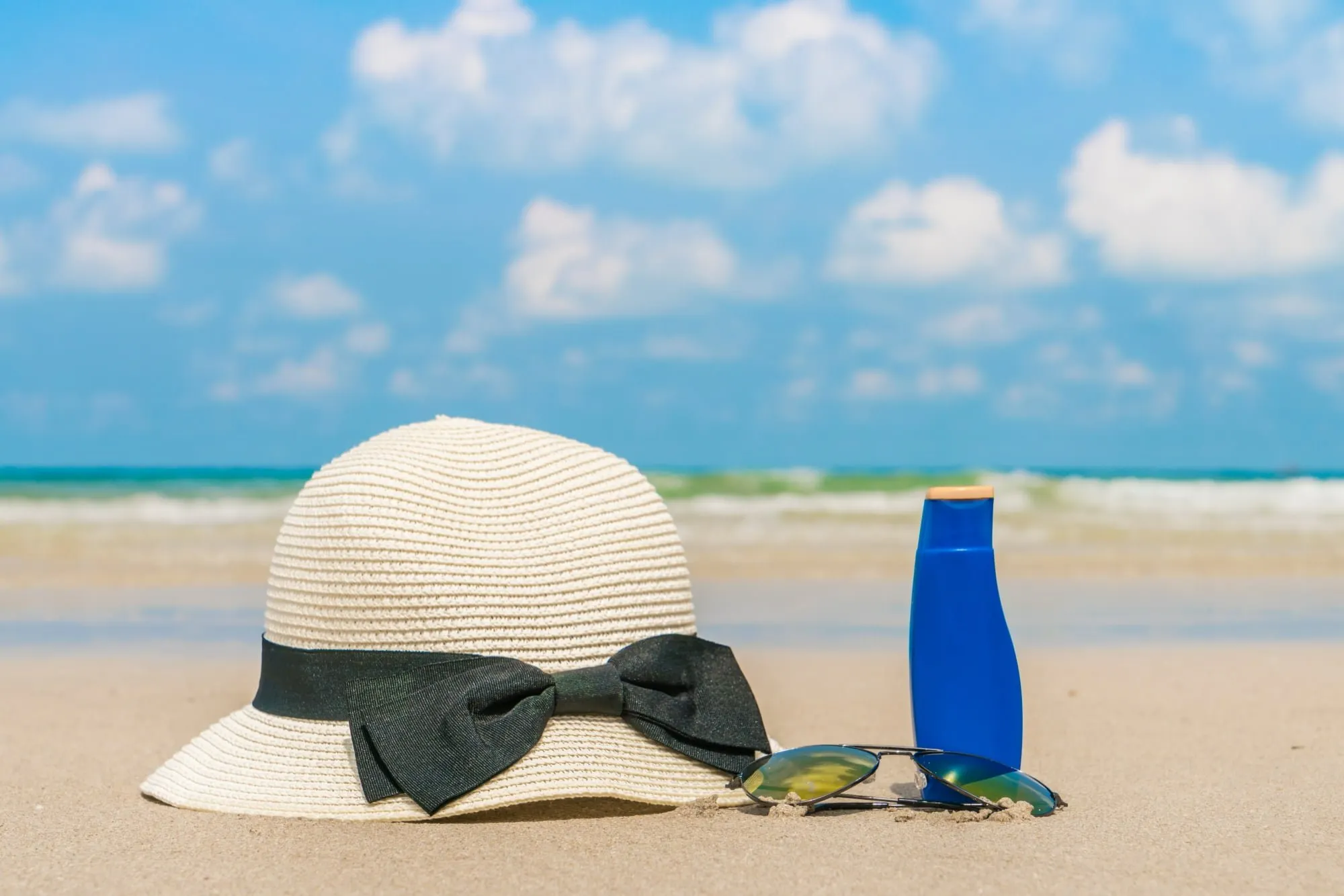 Hat And Sun-Glasses