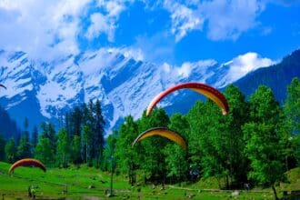 Paragliding Spots In India