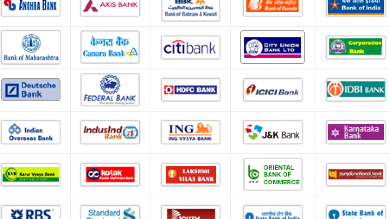 Websites Of Banks In India